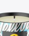 Metallized Candle Mockup