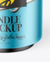 Metallized Candle Mockup