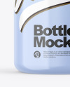 Glossy Bottle Mockup