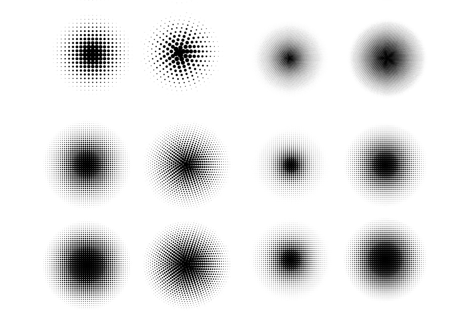 Gradia - Vector halftone Textures Gradia - Vector halftone Textures