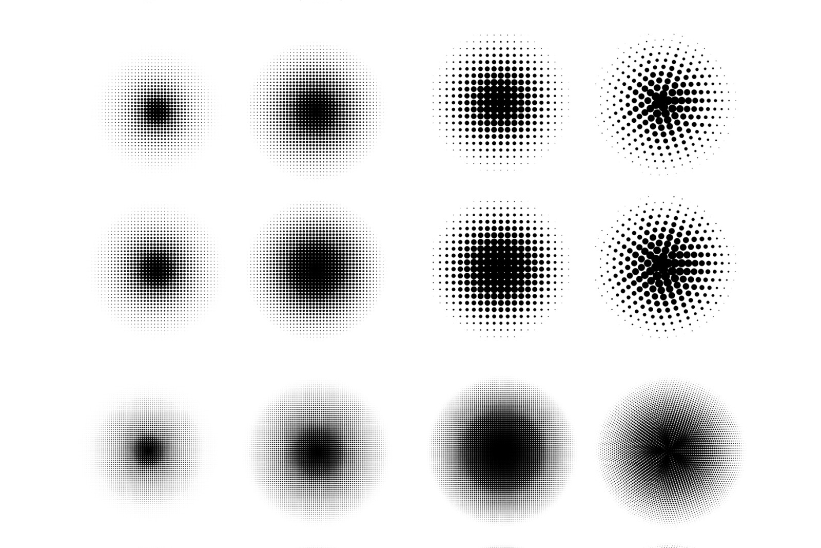 Gradia - Vector halftone Textures Gradia - Vector halftone Textures