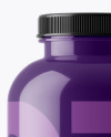 Glossy Protein Jar Mockup Glossy Protein Jar Mockup
