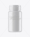 Glossy Plastic Jar Mockup