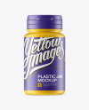 Matte Plastic Jar Mockup Matte Plastic Jar Mockup