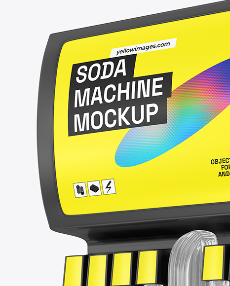 Soda Machine Mockup