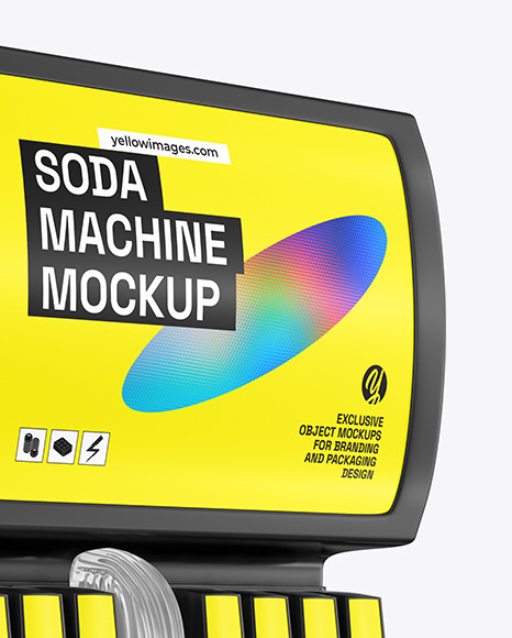 Soda Machine Mockup