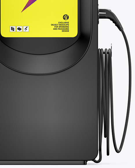 Electric Vehicle Charger Mockup