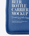 Fabric Bottle Carrier Mockup