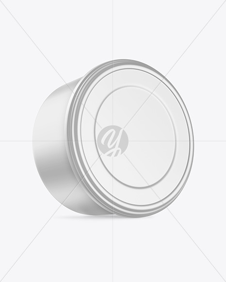 Matte Metallic Container Mockup