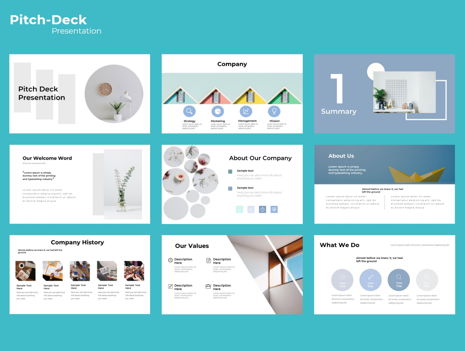 Pitch deck Presentation