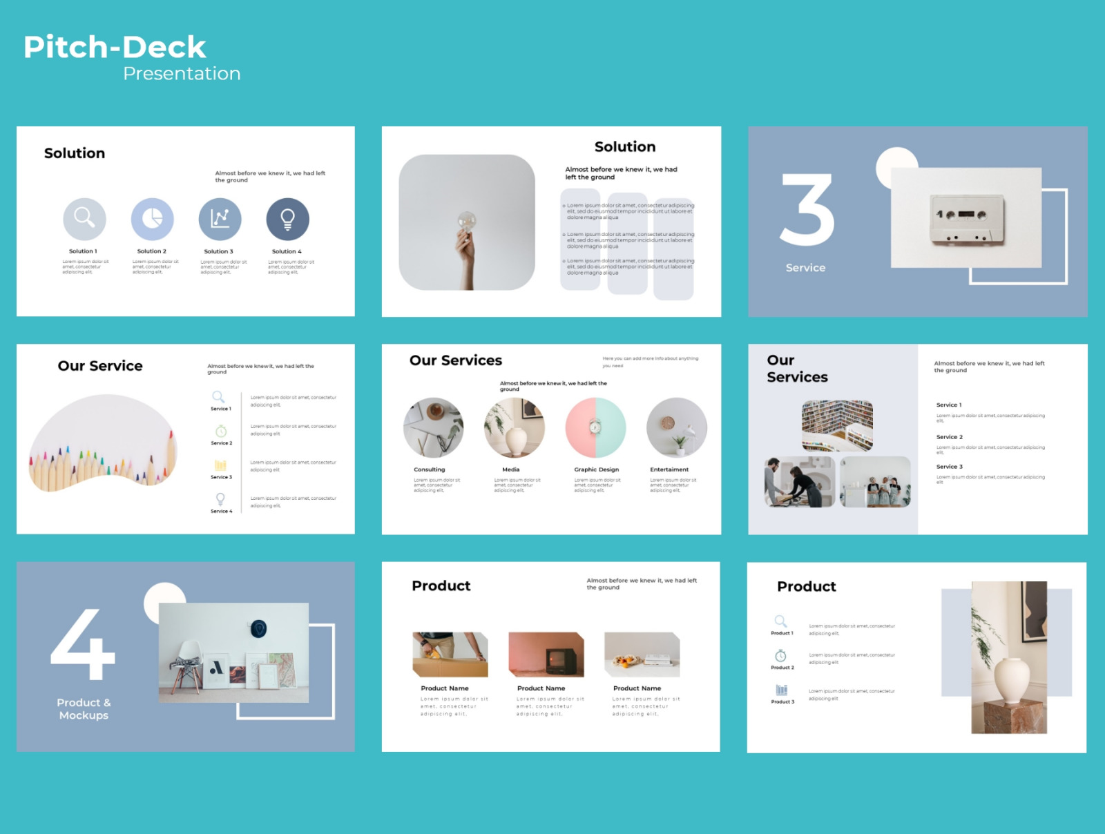 Pitch deck Presentation