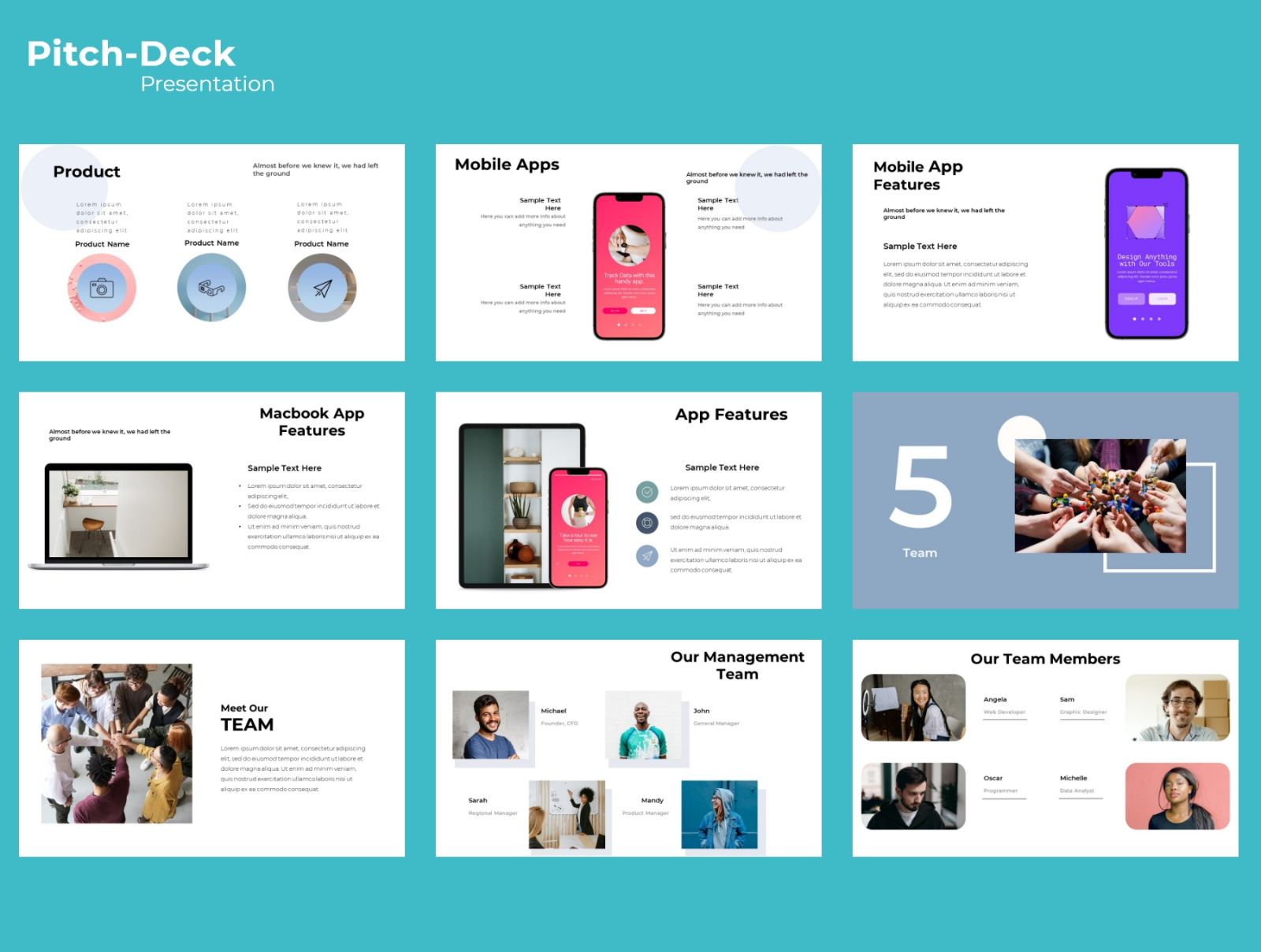 Pitch deck Presentation