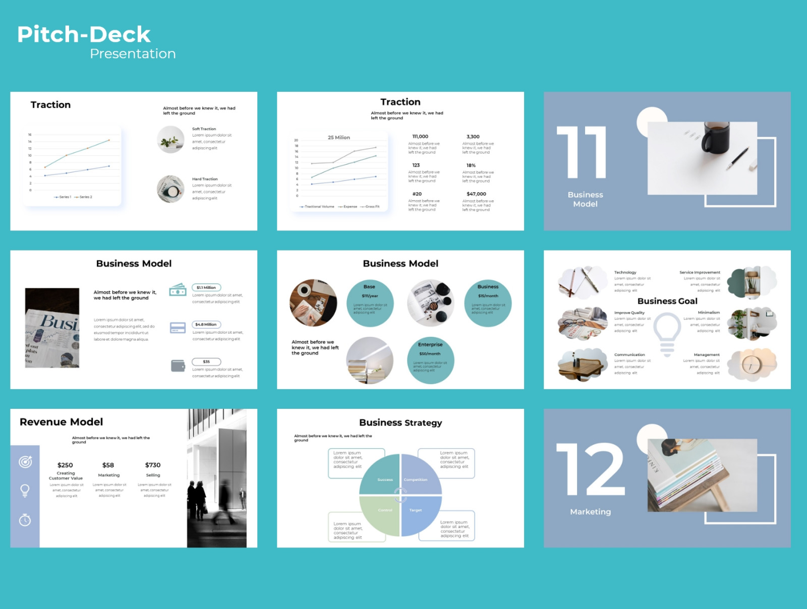 Pitch deck Presentation