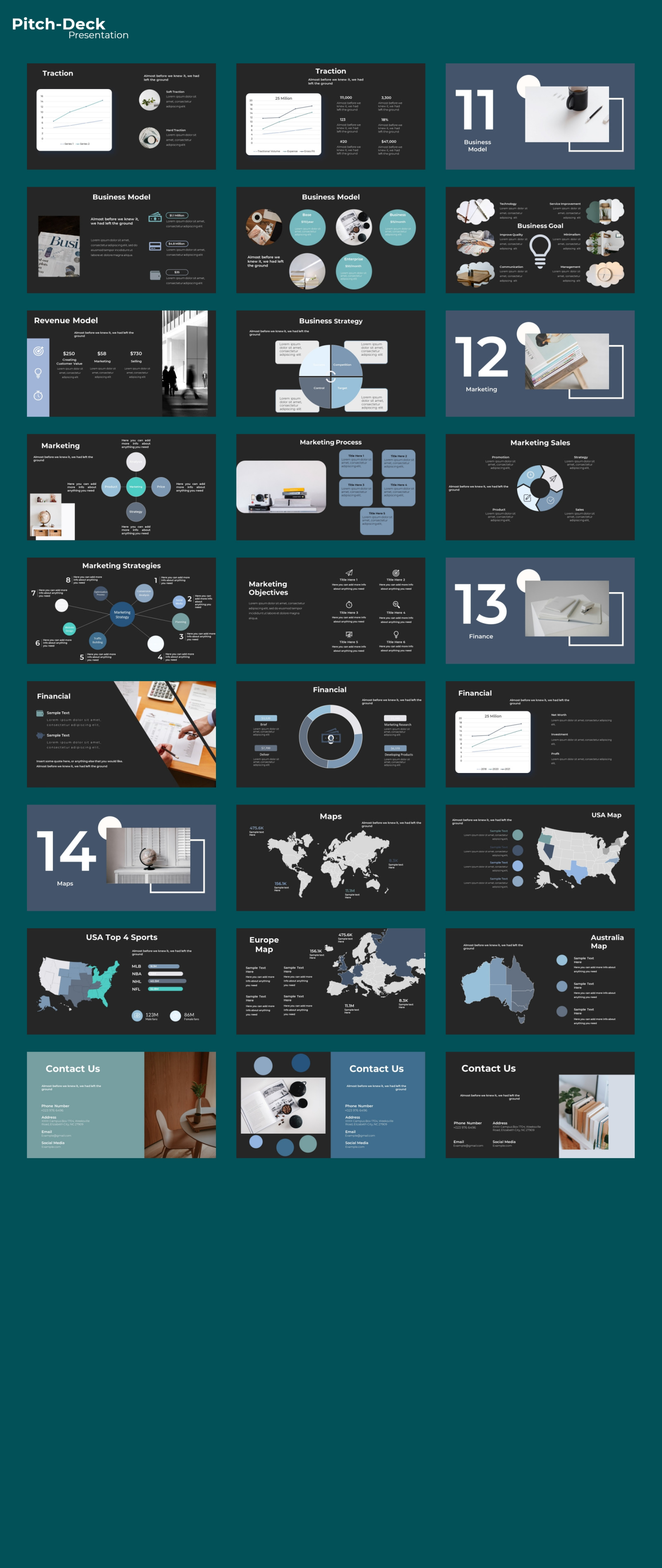 Pitch deck Presentation