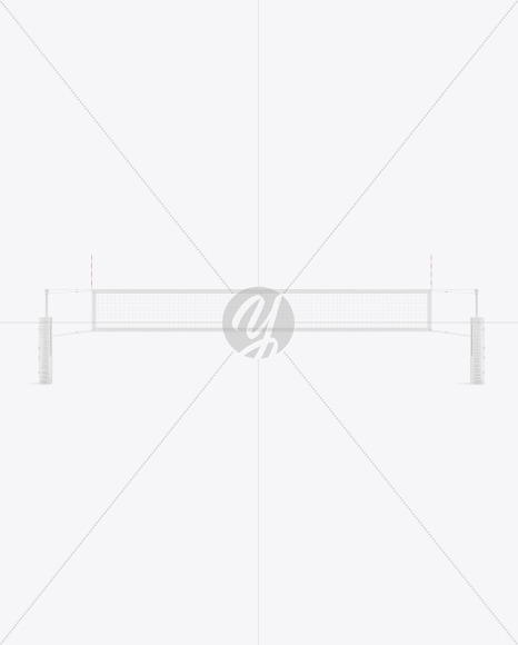 Volleyball Net Mockup