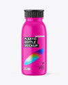 Matte Plastic Bottle Mockup