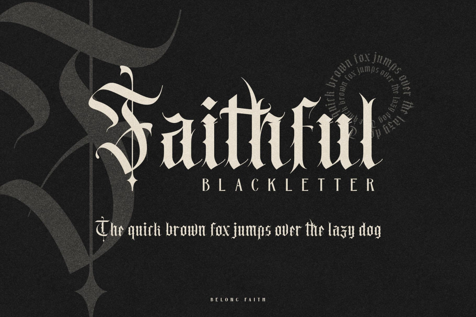 Belong Faith Font