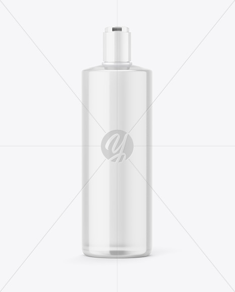 Glossy Shampoo Bottle Mockup