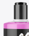 Glossy Shampoo Bottle Mockup