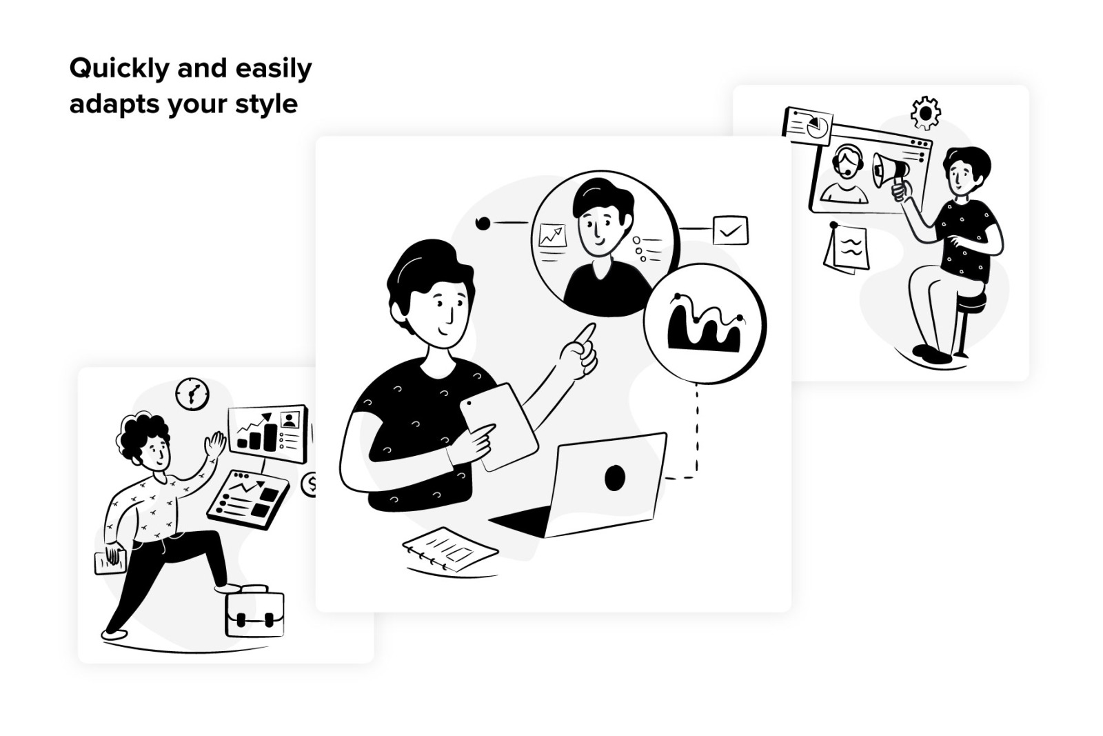 79 Hand Drawn Business Illustrations 79 Hand Drawn Business Illustrations