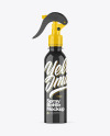 Glossy Spray Bottle Mockup