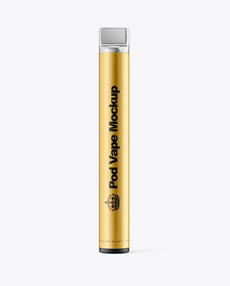 Matte Pod Vape Device Mockup