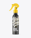 Matte Spray Bottle Mockup