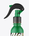 Matte Spray Bottle Mockup