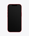 iPhone 13 Mini Red Mockup