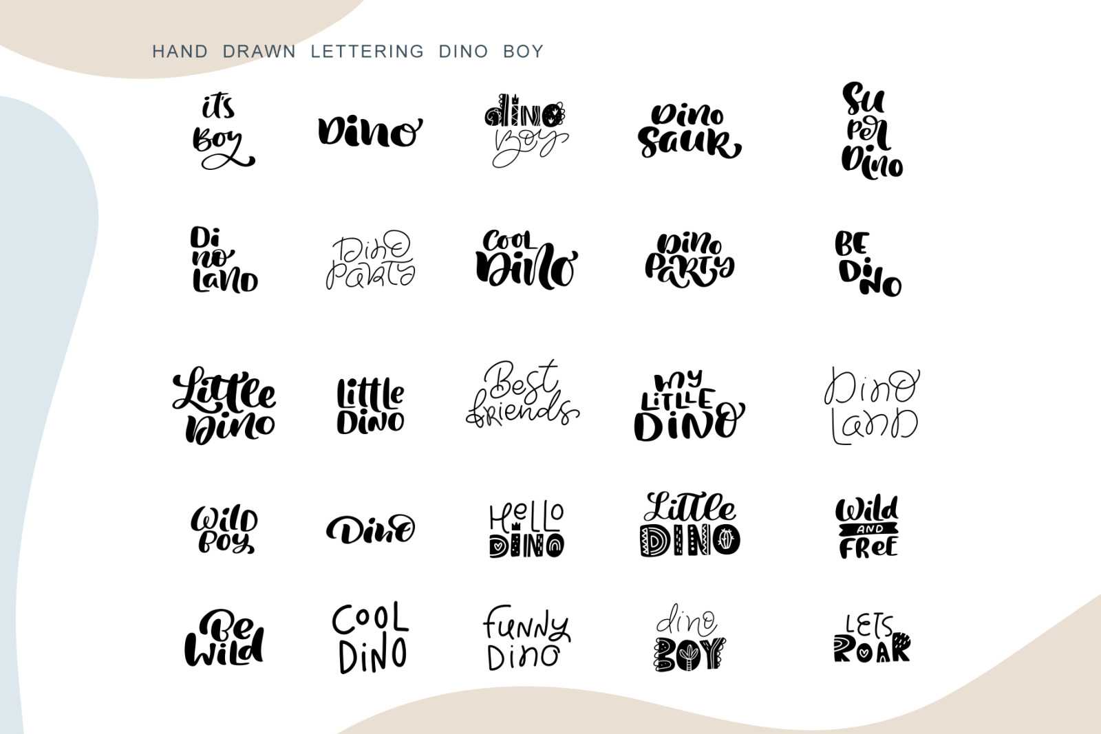 Dino Boy SVG Dino Boy SVG