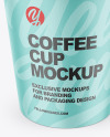 Six Paper Cups Mockup