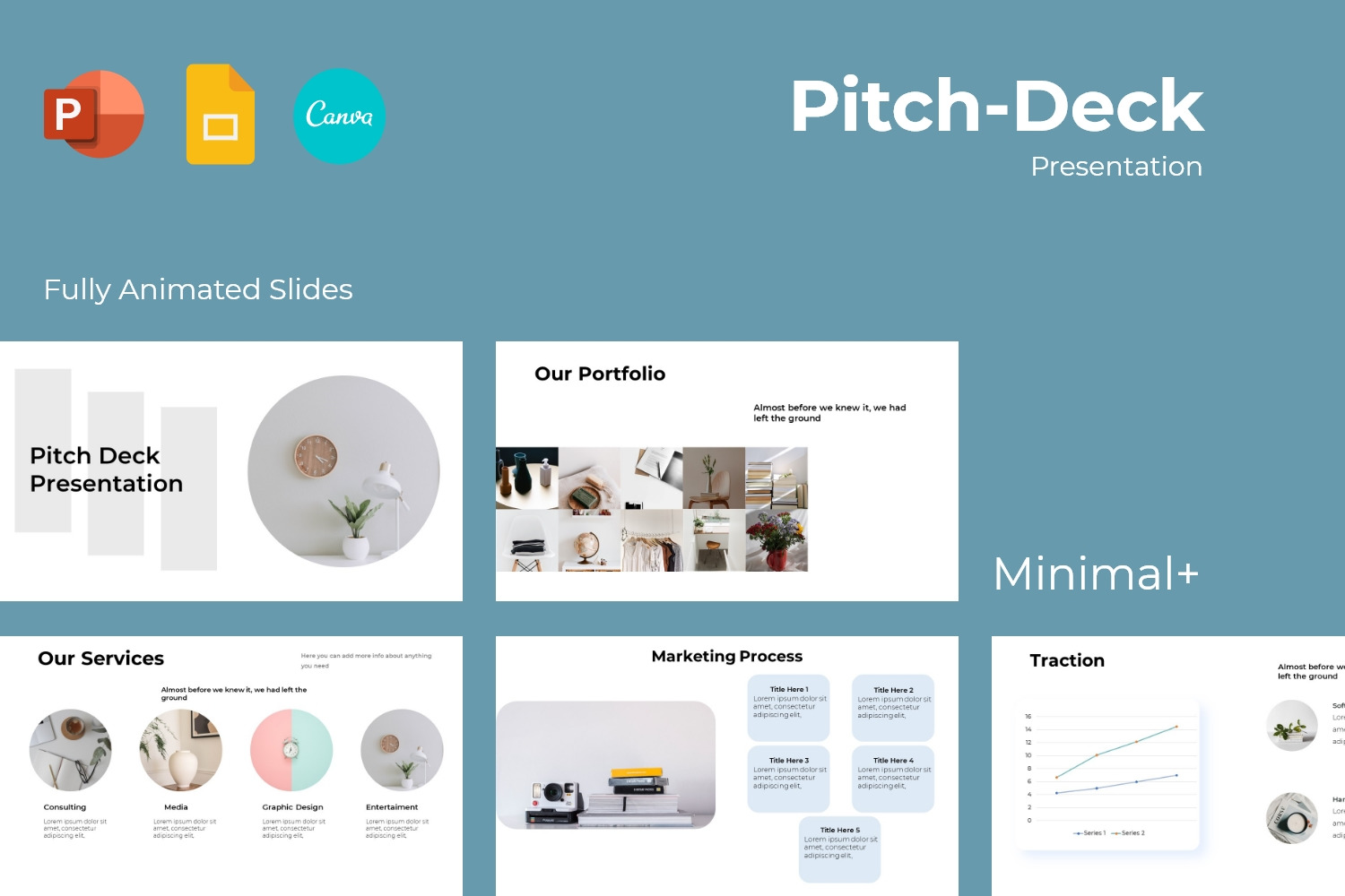 Pitch Deck Presentation Template