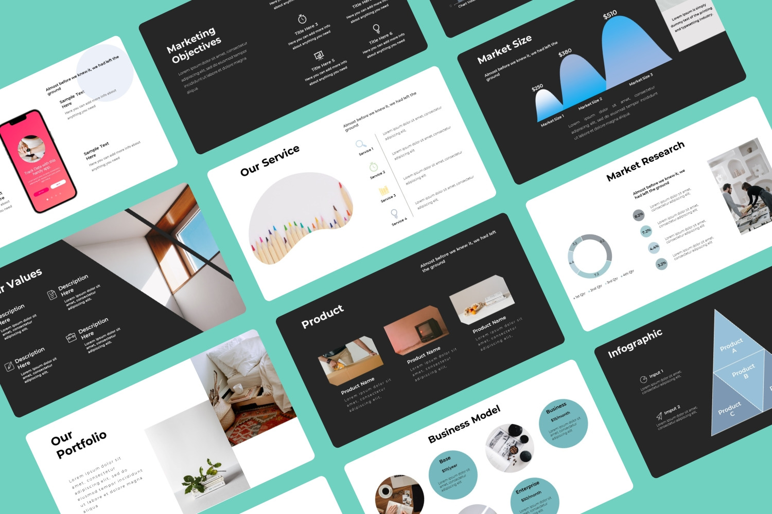 Pitch Deck Presentation Template