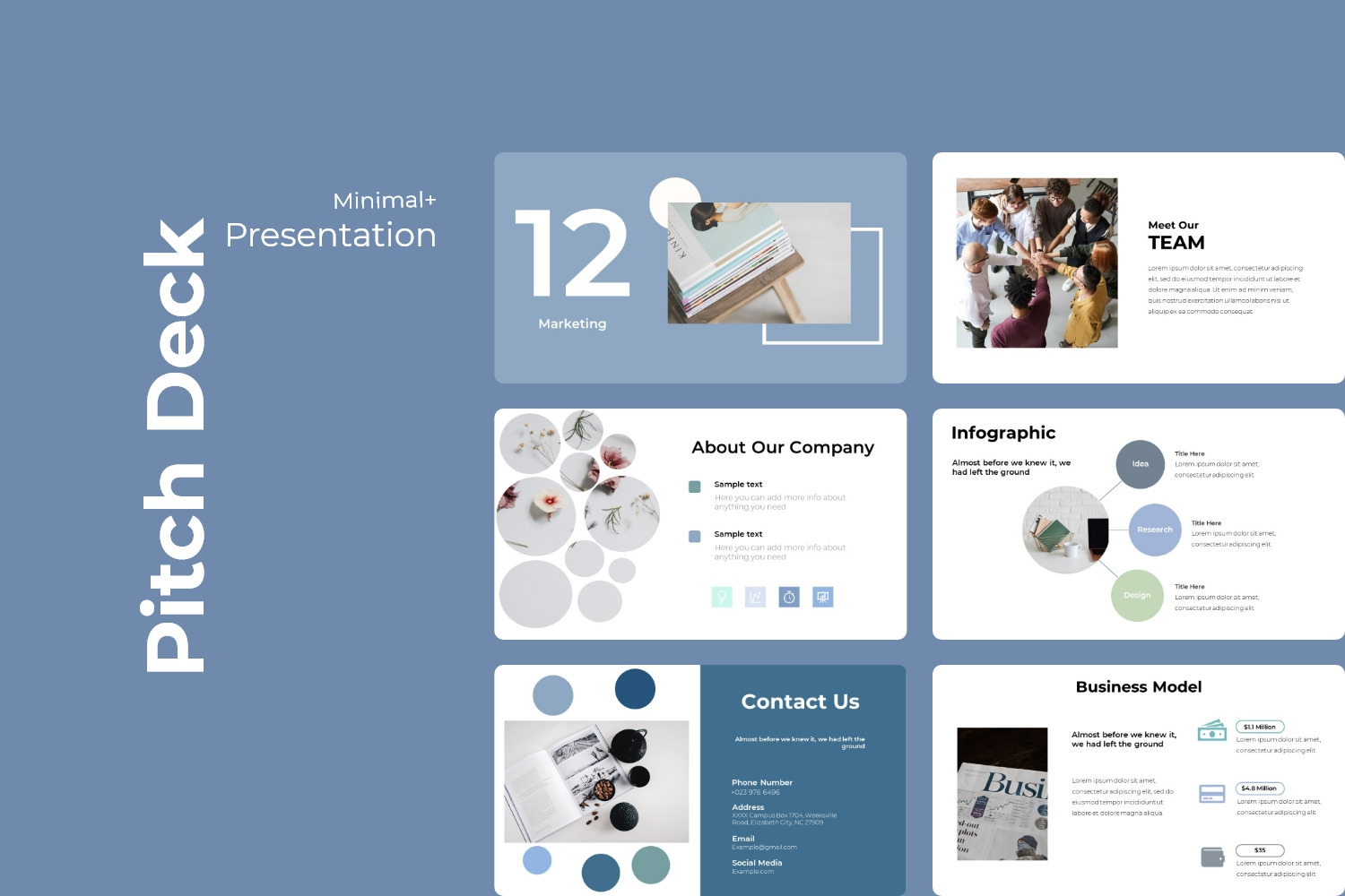 Pitch Deck Presentation Template