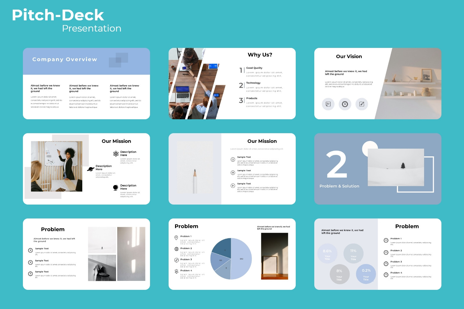 Pitch Deck Presentation Template