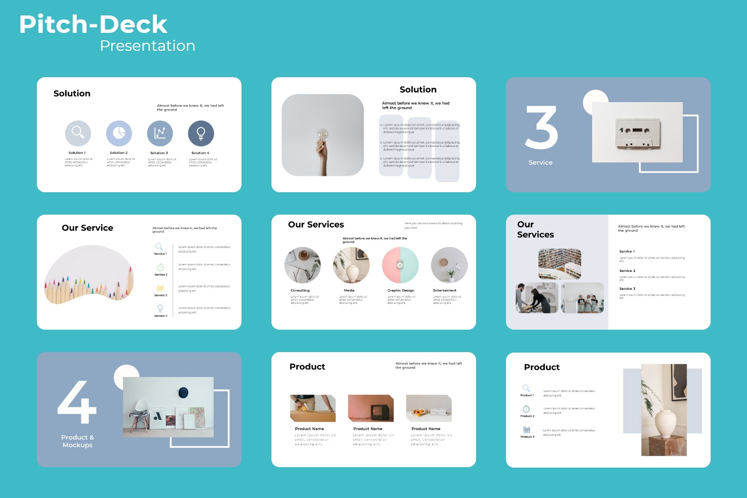 Pitch Deck Presentation Template