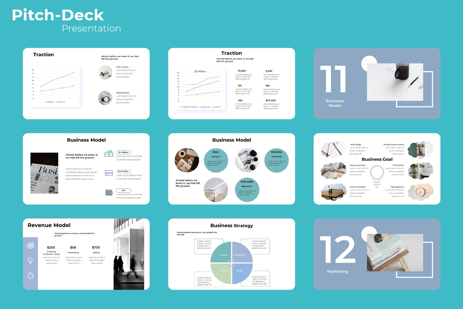 Pitch Deck Presentation Template