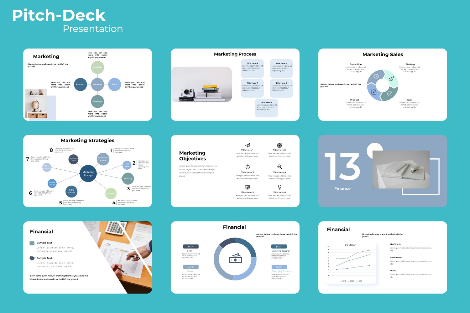 Pitch Deck Presentation Template