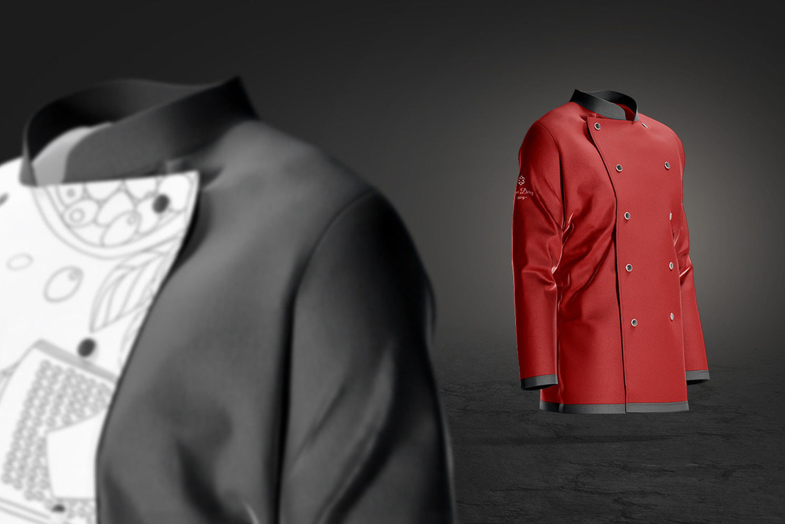 Chef Jacket Mockup Chef Jacket Mockup