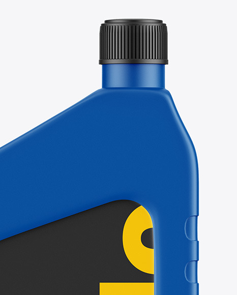 Motor Oil Bottle Mockup