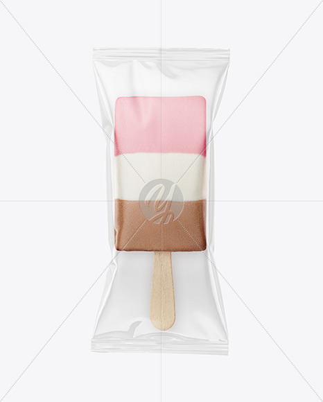 Popsicle Ice Cream Mockup