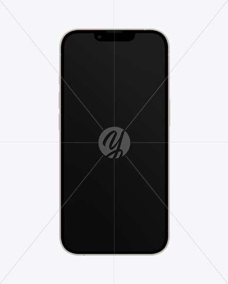 iPhone 13 Starlight Mockup