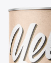 Kraft Tube Mockup