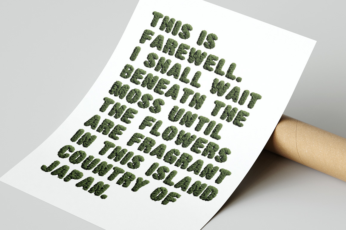 Moss Font Moss Font