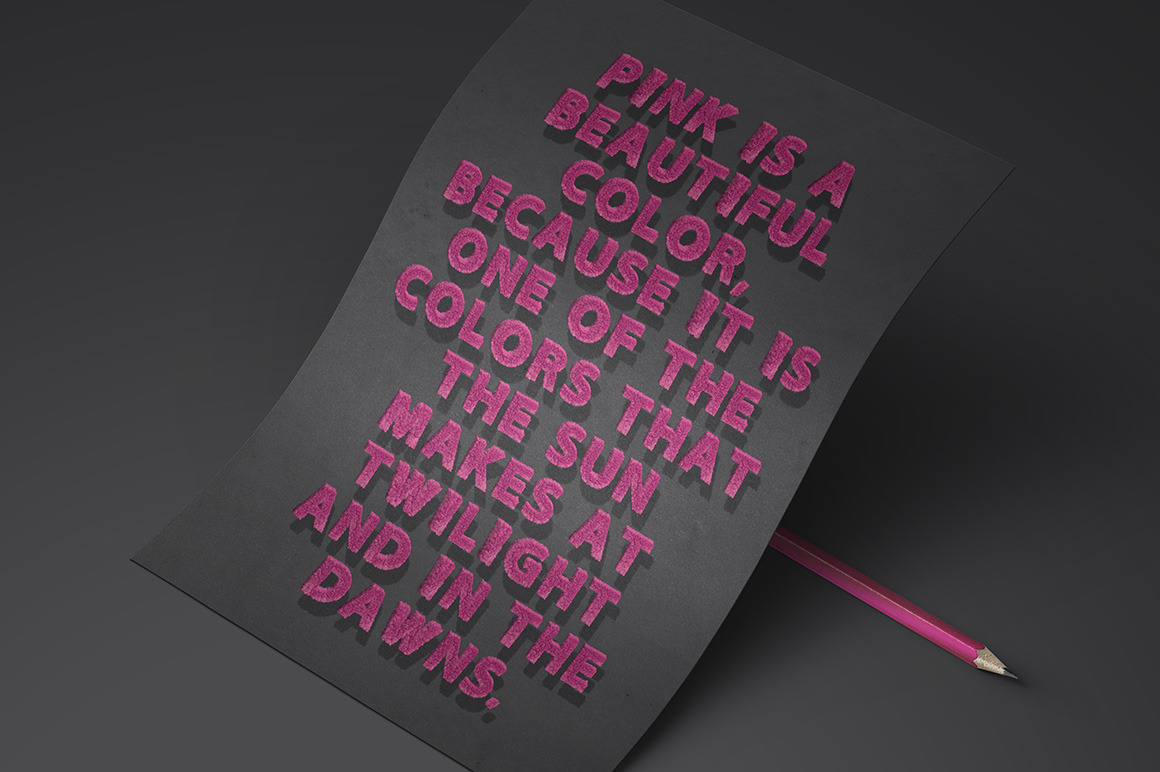 Fur Pink Font Fur Pink Font
