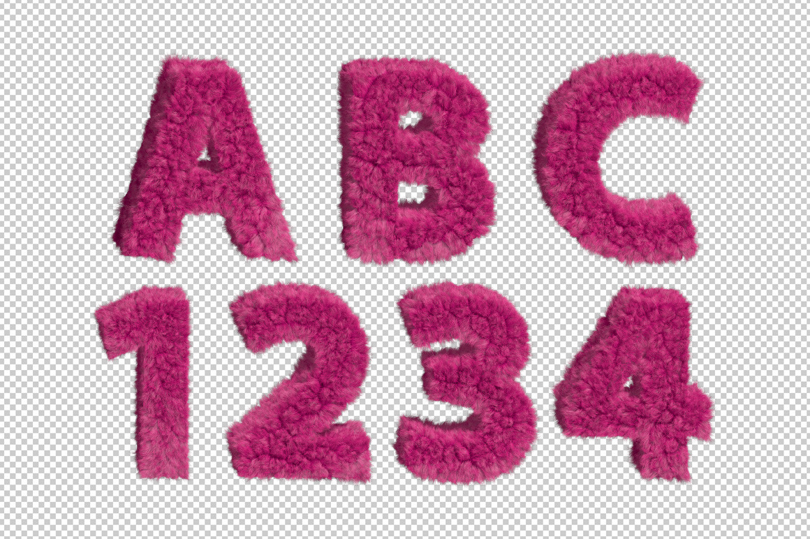 Fur Pink Font Fur Pink Font