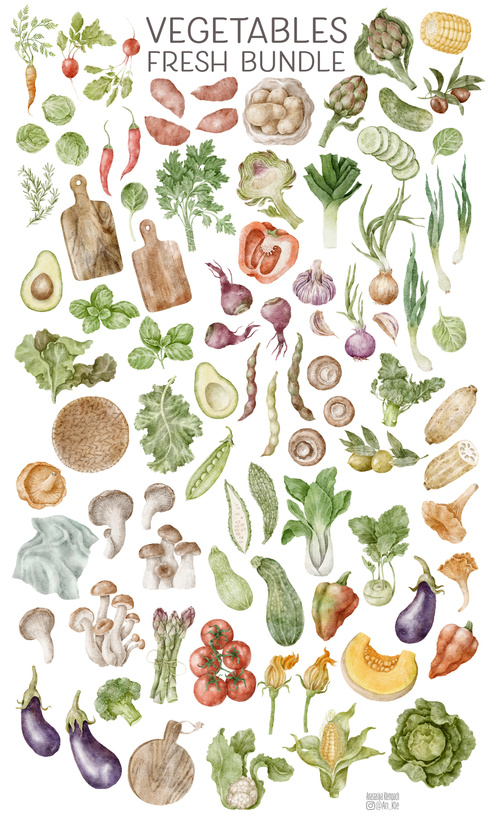 Vegetables bundle Vegetables bundle