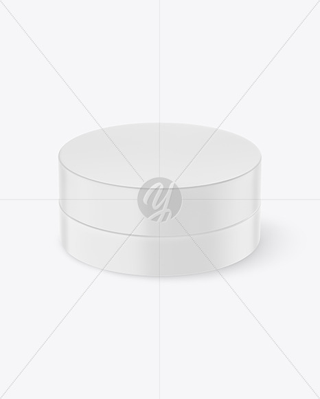 Matte Lip Balm Jar Mockup