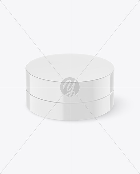 Glossy Lip Balm Jar Mockup