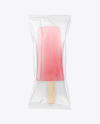 Pink Fruit Popsicle Ice Cream Mockup